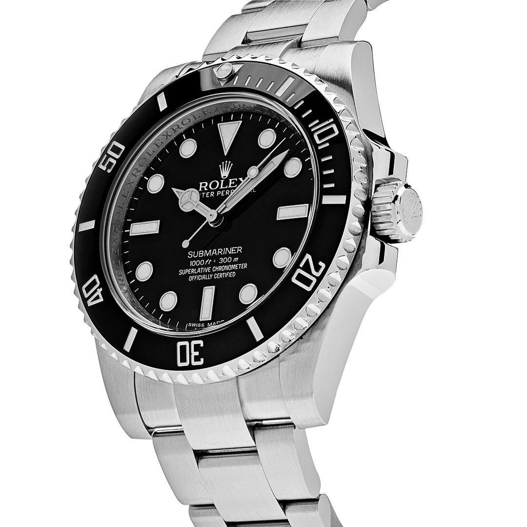Rolex Submariner Black - Rotating Dial Men’s Watch – Masterlock