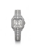 Iced Out Square Face Watch - BESTWIN Bling Diamond Quartz Men's/Women's