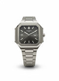 Patek Philippe Nautilus-Inspired Stainless Steel Watch – Black, White & Green Dial | Luxury Square Case | Date Feature