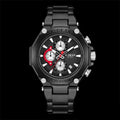 X-Gear Evolution Chronograph Sports Watch – Black Steel Edition