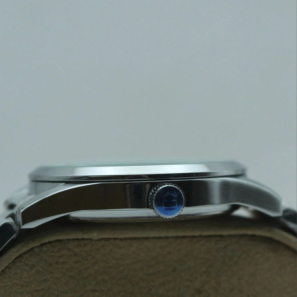 TAG Heuer Carrera Calibre 6 Steel with Green Accents & Small Seconds